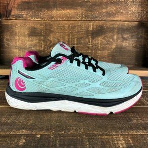 Navy/Pink Womens Topo Athletic Magnifly 2 Road Running Shoes Size 7.5 Navy/Pink Womens Topo Athletic Magnifly 2 Road Running Shoes Size 7.5